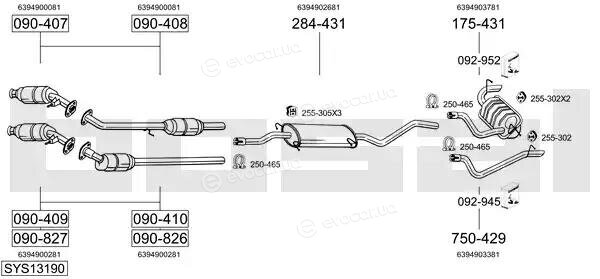 Bosal SYS13190