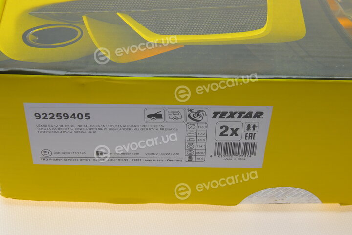 Textar 92259405