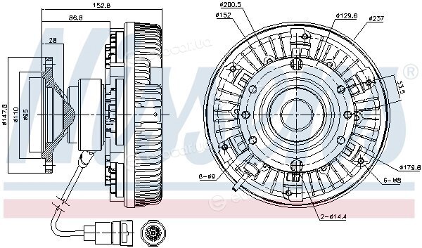 Nissens 86028