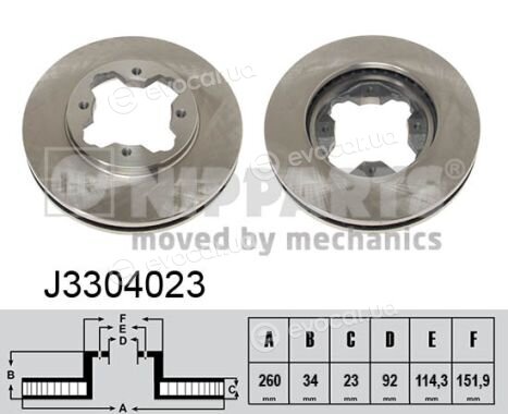 Nipparts J3304023