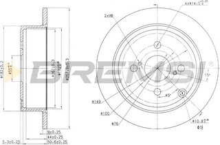 Bremsi CD7419S