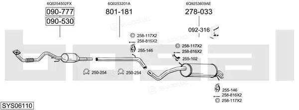 Bosal SYS06110