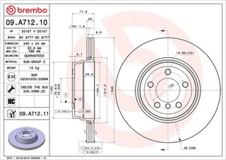 Brembo 09.A712.11
