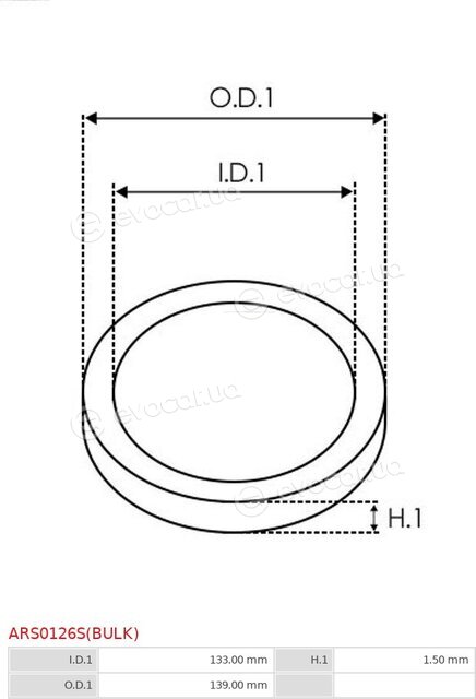 AS ARS0126S(BULK)