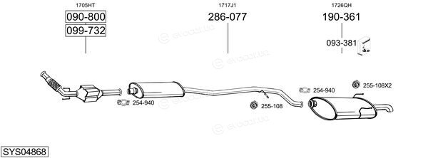 Bosal SYS04868