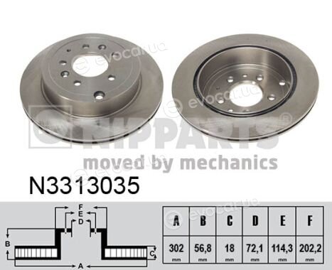 Nipparts N3313035