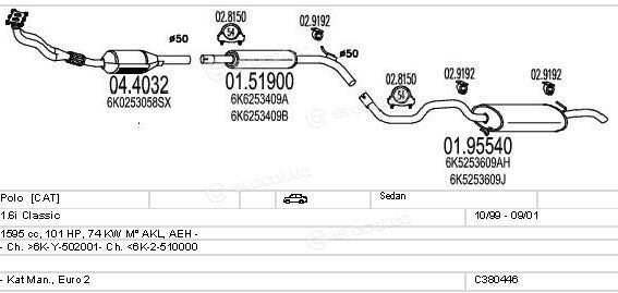 MTS C380446001634