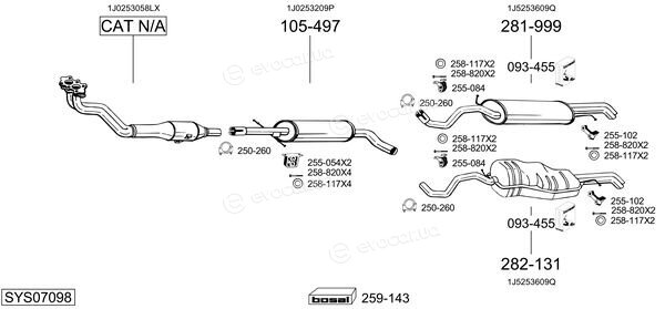 Bosal SYS07098