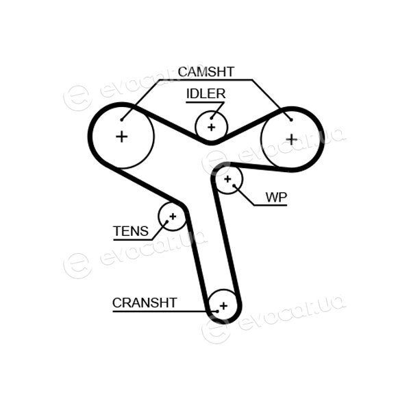 Gates K015647XS