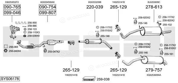 Bosal SYS06178