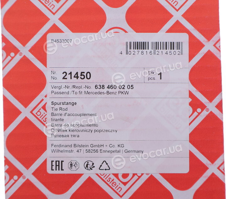 Febi 21450
