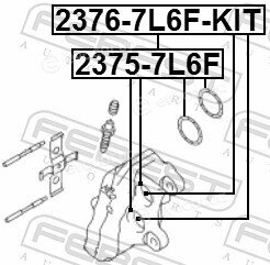 Febest 2376-7L6F-KIT