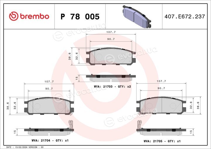 Brembo P 78 005