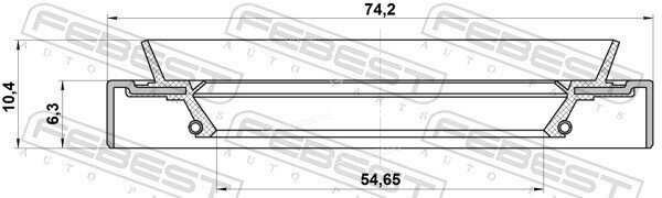 Febest 95HDS-56740610X