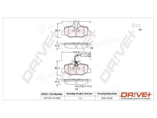 Drive+ DP1010.10.0898