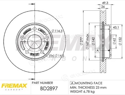 Fremax BD-2897