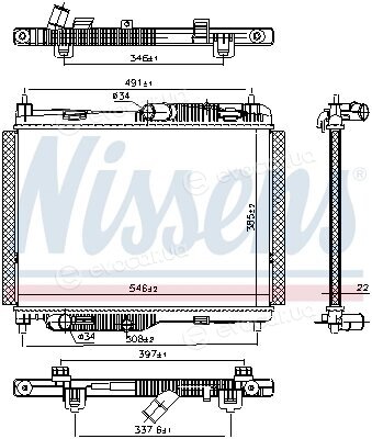 Nissens 606662