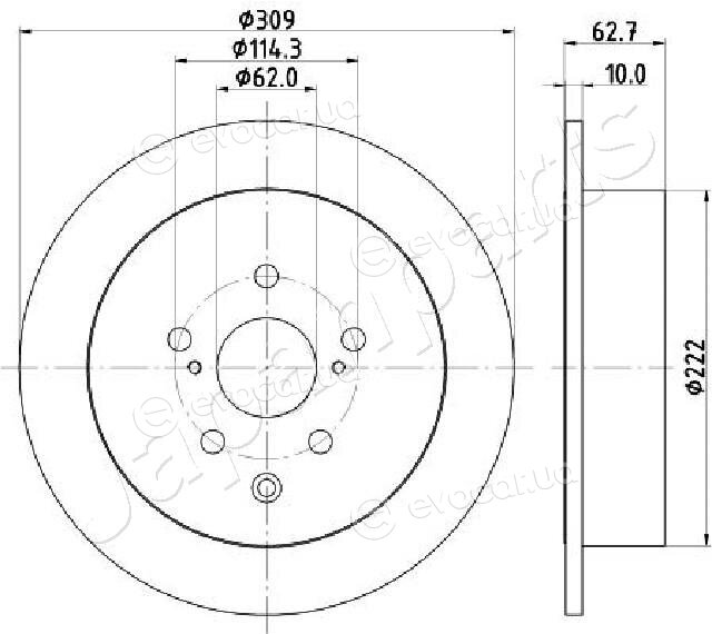 Japanparts DP-268C