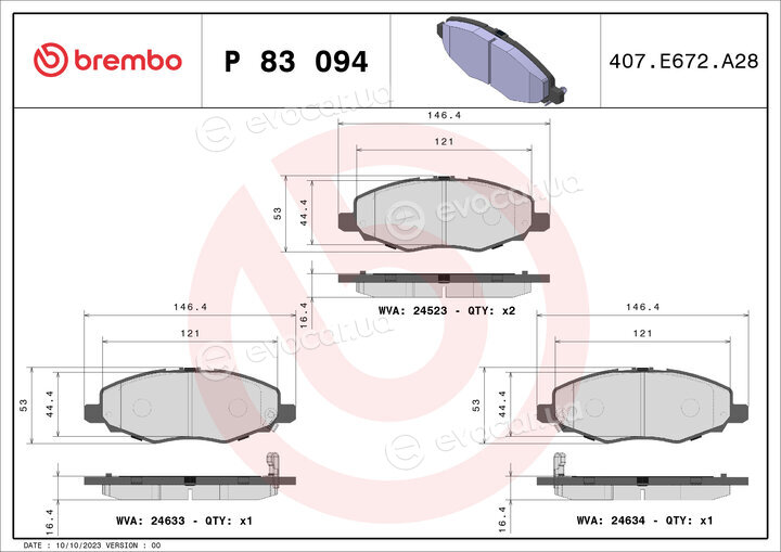 Brembo P 83 094