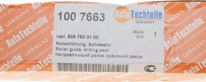 Autotechteile 100 7663