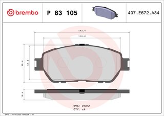Brembo P 83 105