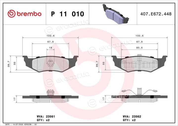 Brembo P 11 010