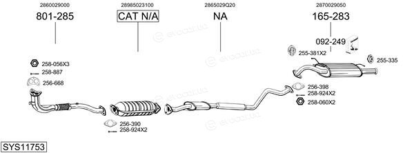 Bosal SYS11753