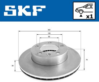 SKF VKBD 80035 V1