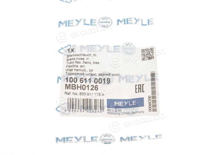 Meyle 100 611 0019