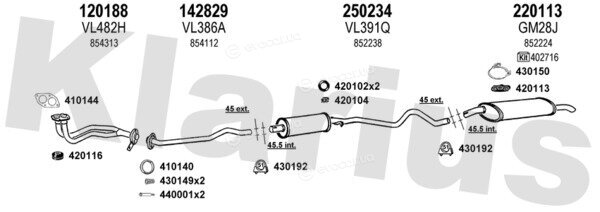 Klarius 390334E