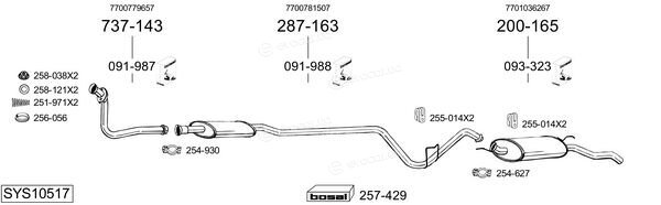 Bosal SYS10517