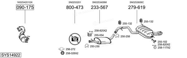 Bosal SYS14922