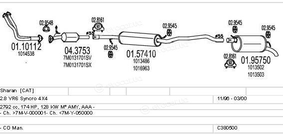 MTS C380500002456