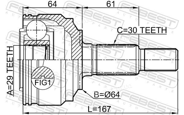 Febest 1710-Q7R