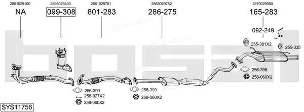 Bosal SYS11756