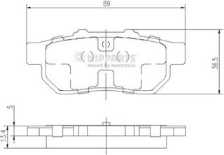 Nipparts J3614007