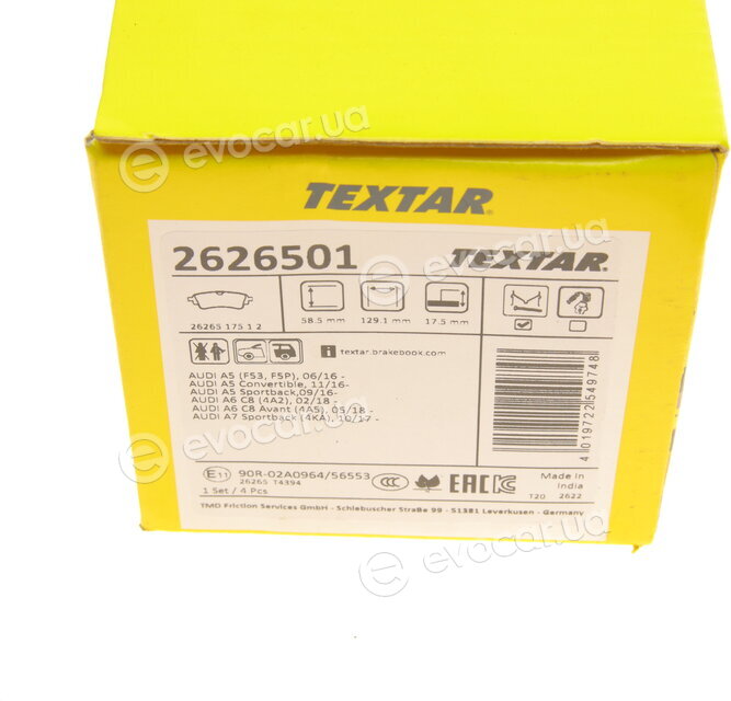 Textar 2626501