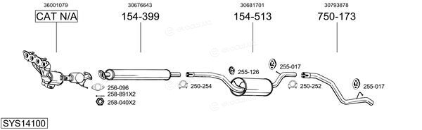 Bosal SYS14100