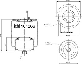 Febi 101266