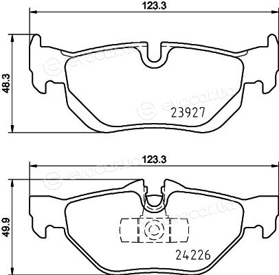 Hella Pagid 8DB 355 031-781