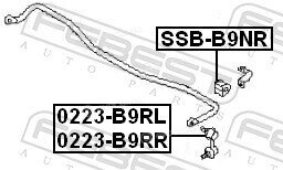 Febest SSB-B9NR