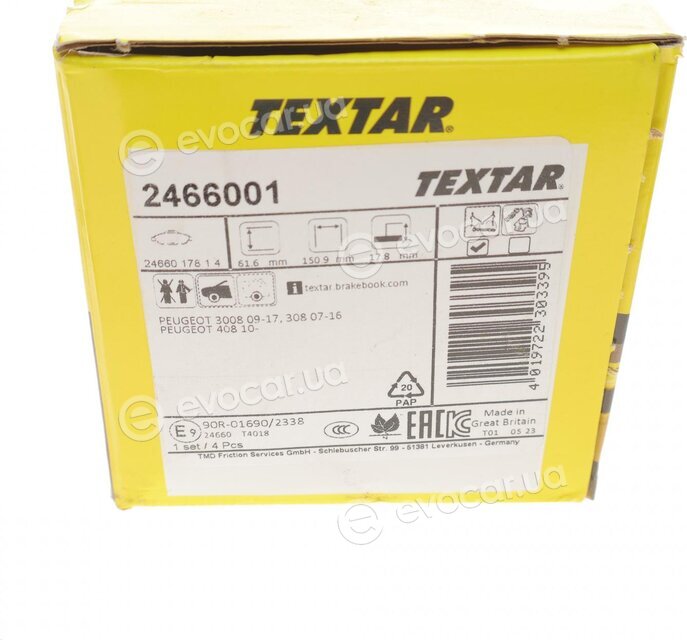 Textar 2466001