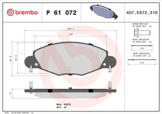 Brembo P 61 072