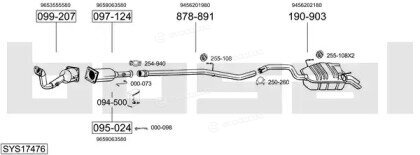 Bosal SYS17476