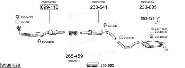 Bosal SYS07878