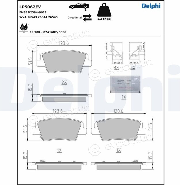 Delphi LP5062EV