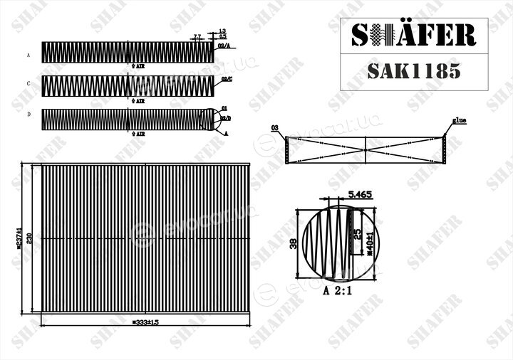 Shafer SAK1185