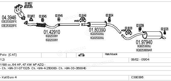 MTS C380386001572