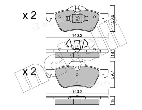 Metelli 22-0555-0