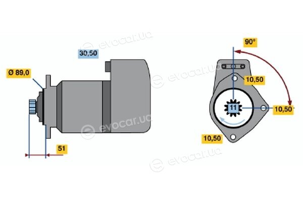 Bosch 0 001 510 017